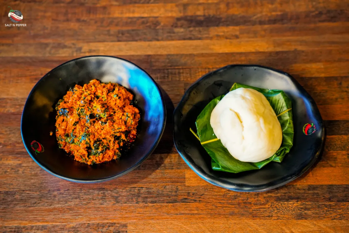 Pounded Yam Goat Meat